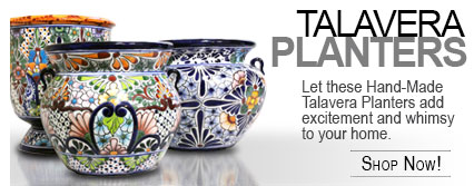 Talavera Planters online promotional banner